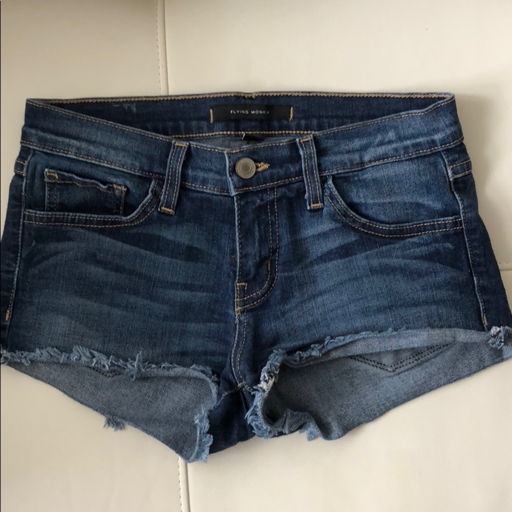 Flying monkey Jean shorts